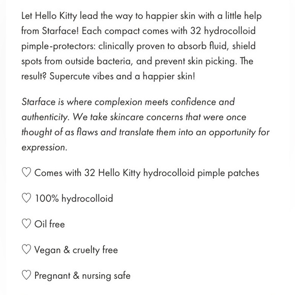 Hello Kitty X Starface Pimple Patch Compact Limited Edition BRAND NEW 2025 - Picture 13 of 13